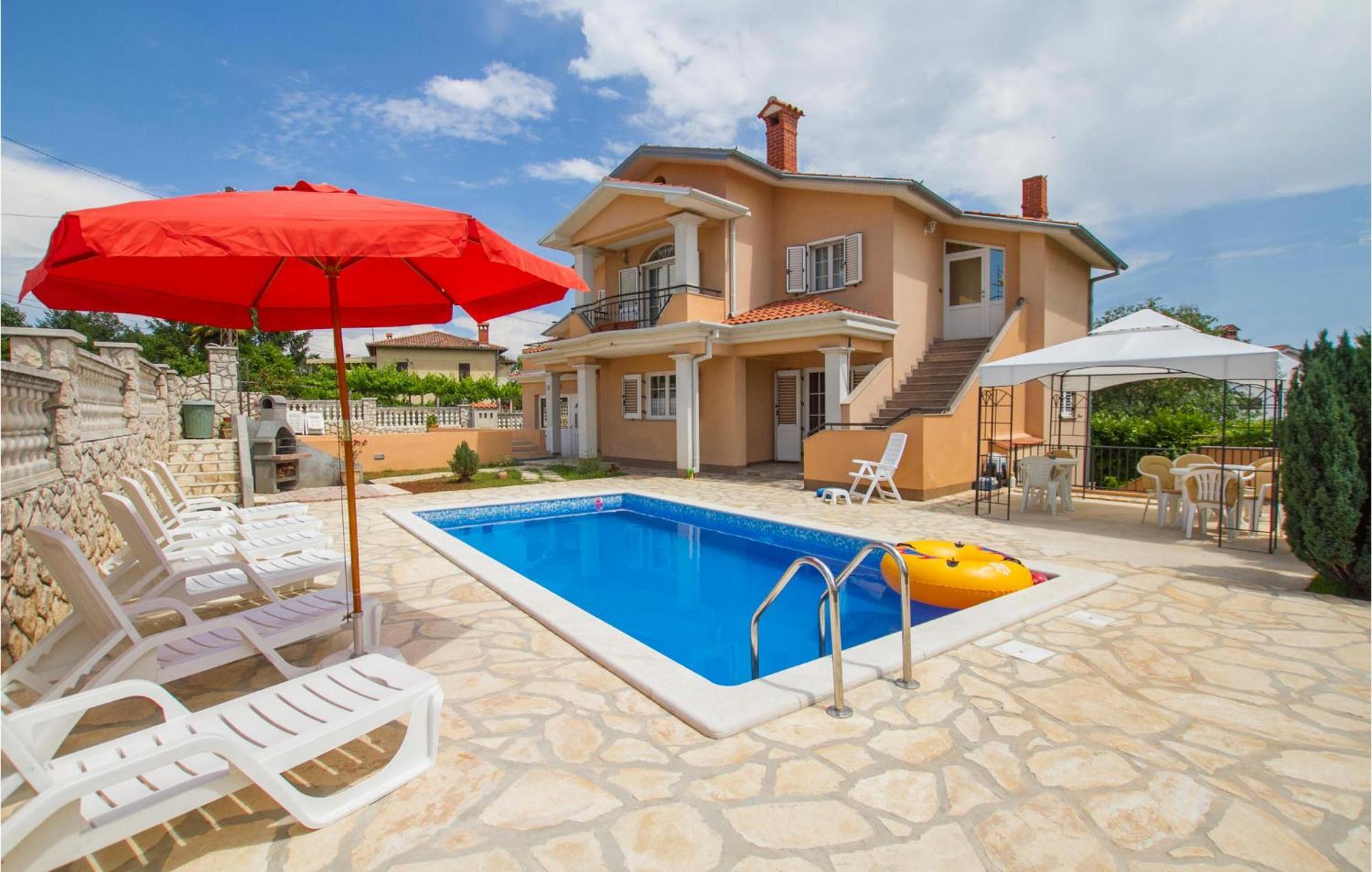 Gorgeous Home In Labin With Outdoor Swimming Pool Eksteriør billede